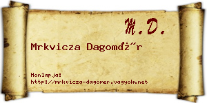 Mrkvicza Dagomér névjegykártya